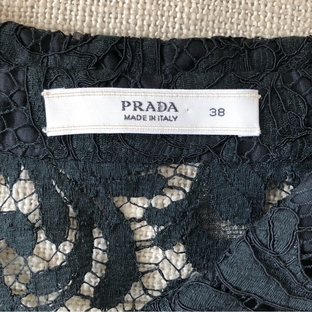 Keeping♥️Prada Lace Button Down Top - Picture 5 of 5
